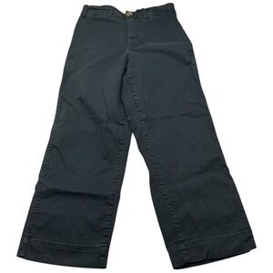 Marine‎ Layer Women’s Wide Leg Chino Pants Dark Navy Eclipse Sz 2
